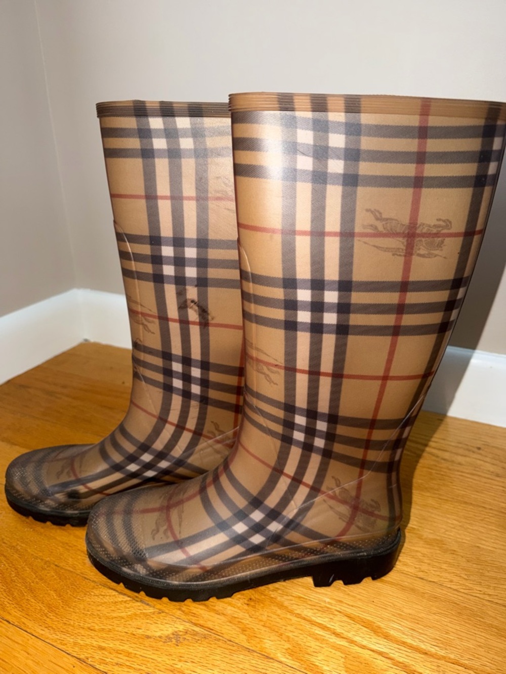 Authentic Burberry Rainboots
